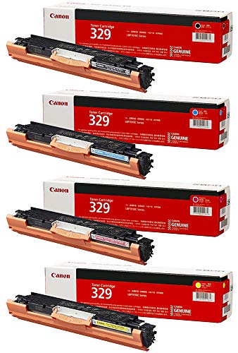 【純正品】Canonカートリッジ329（4色）8本 Amazon.co.jp: CANON トナーカートリッジ329 純正品 4色セット